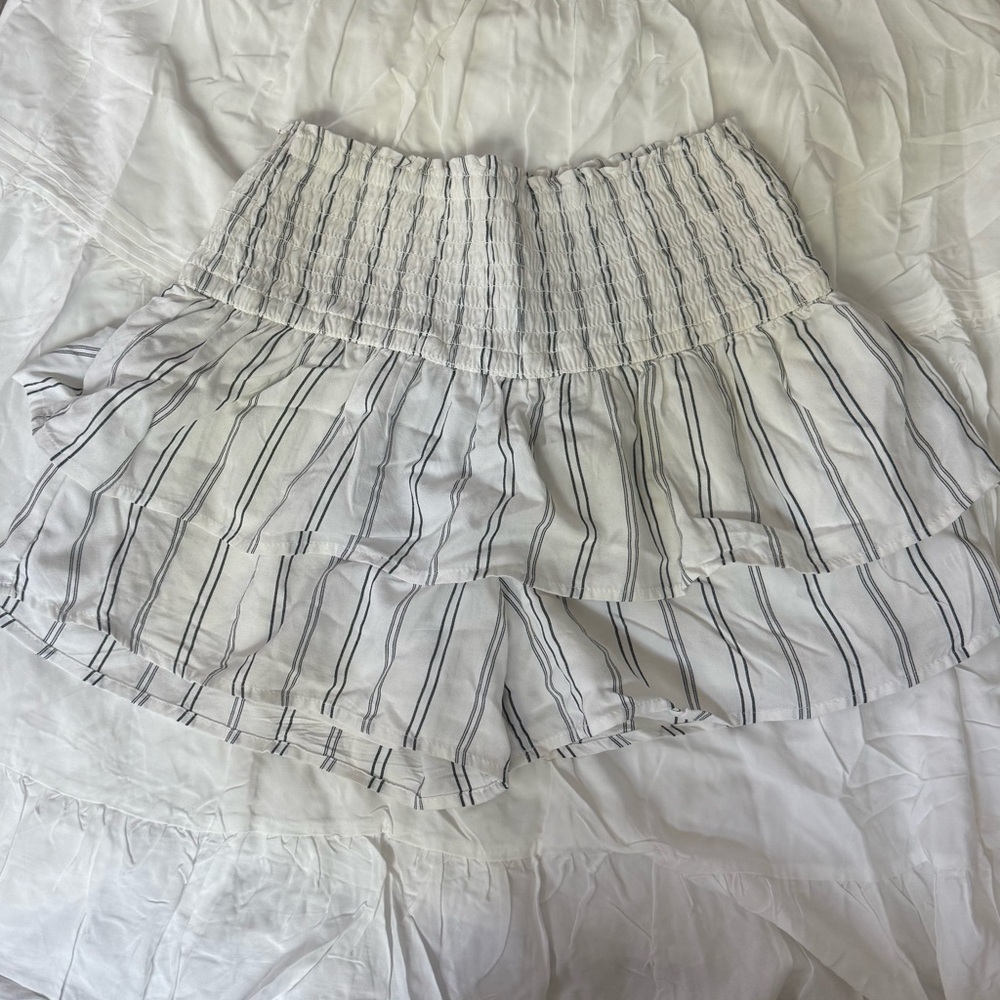 abercrombie kids ruffle shorts/skort